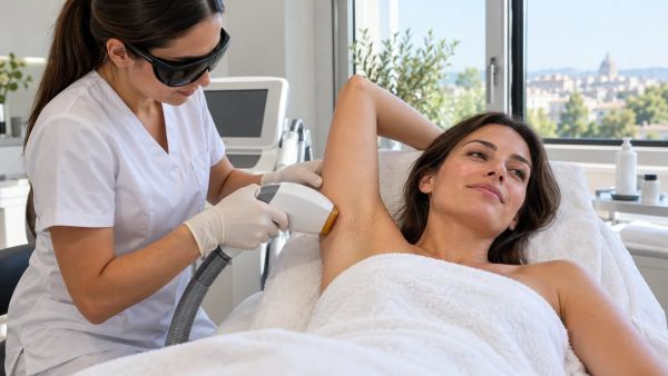 Réussir l'épilation laser des aisselles pour une peau lisse